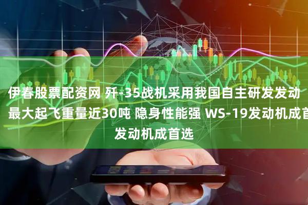 伊春股票配资网 歼-35战机采用我国自主研发发动机！最大起飞重量近30吨 隐身性能强 WS-19发动机成首选