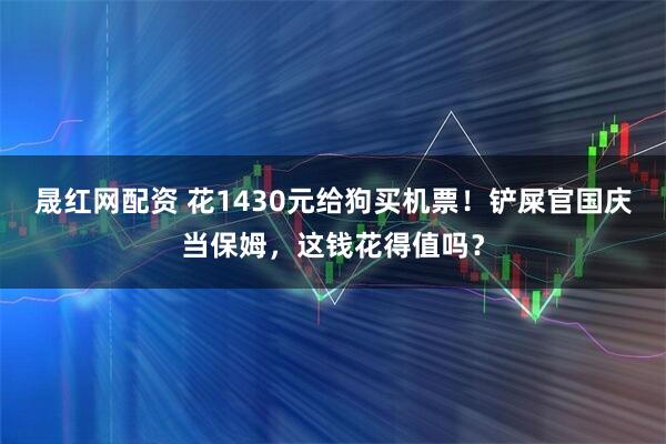 晟红网配资 花1430元给狗买机票！铲屎官国庆当保姆，这钱花得值吗？